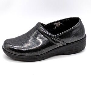 Safe T Step Clogs Womens Black 8.5 Work Shoe Comfort Oil & Slip Resistant 143187